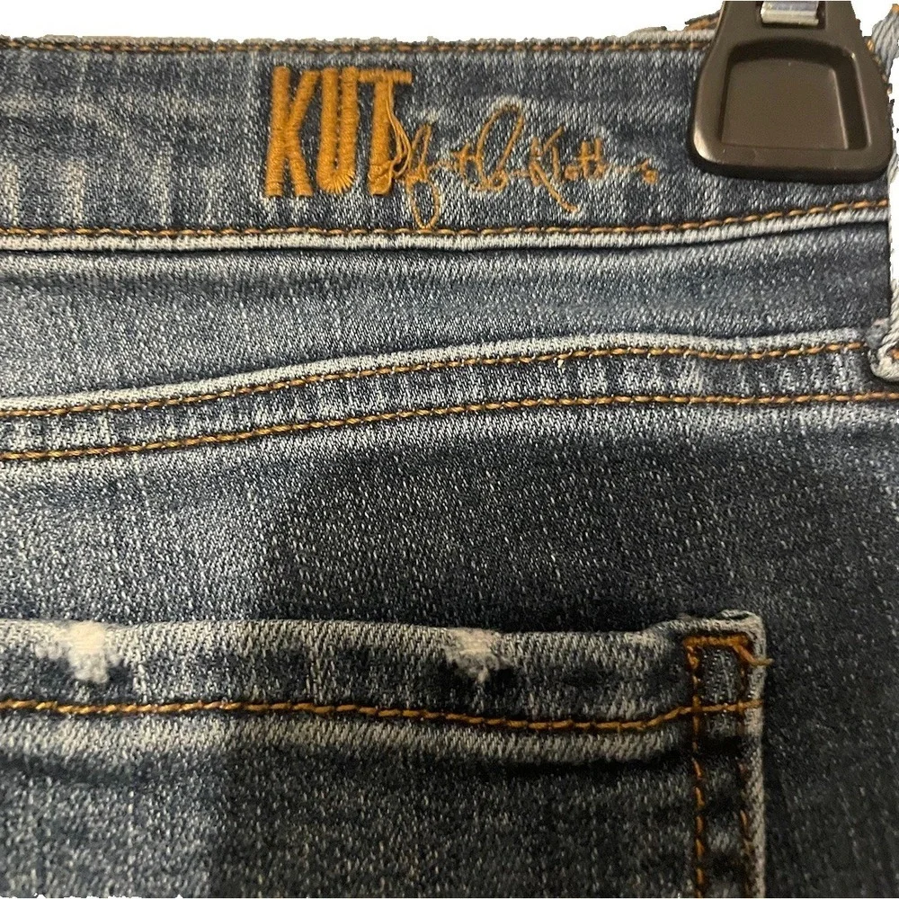 KUT From The Kloth Dakota Ankle Skinny Jeans‎ Women's 10 Medium Wash Stretch